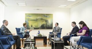 Working visit of the Secretary General of VEF to Prime Minister of the Republic of Kosovo, Patron of Vienna Economic Forum