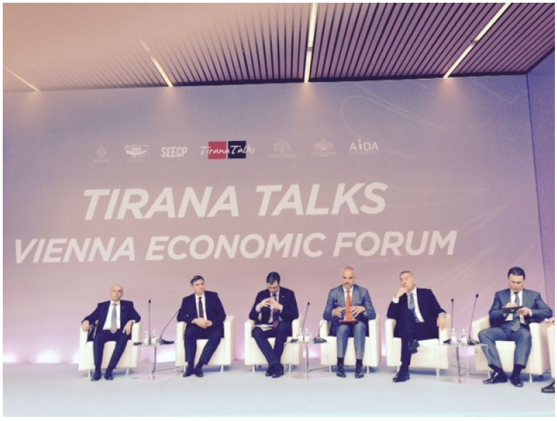 Vienna Economic Forum - Tirana Talks 2015