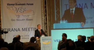 Vienna Economic Forum – Tirana Meeting 2008