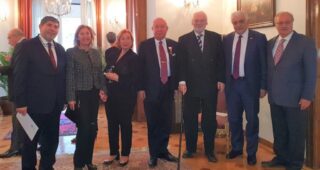 The President of the Marmara Group Foundation, Dr. Akkan Suver, long time Strategic partner of Vienna Economic Forum was awarded by the Republic of Austria with the “Decoration of Honour in Gold”