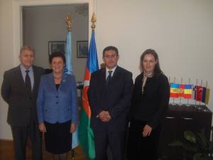 Ambassador of Azerbaijan on working visit at Vienna Economic Forum