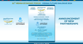 Vienna Economic Forum (VEF) und AIM Congress unterzeichnen Event Partnership Agreement